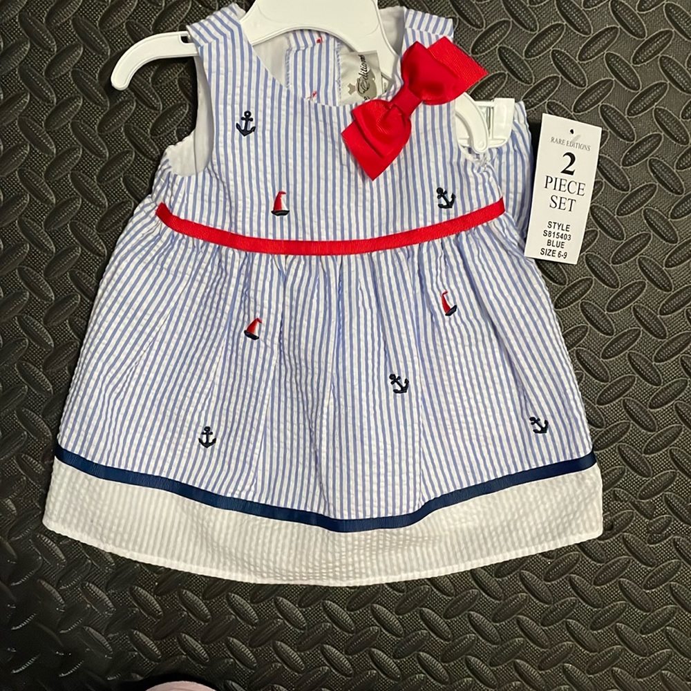 Rare Editions Sailor Dress